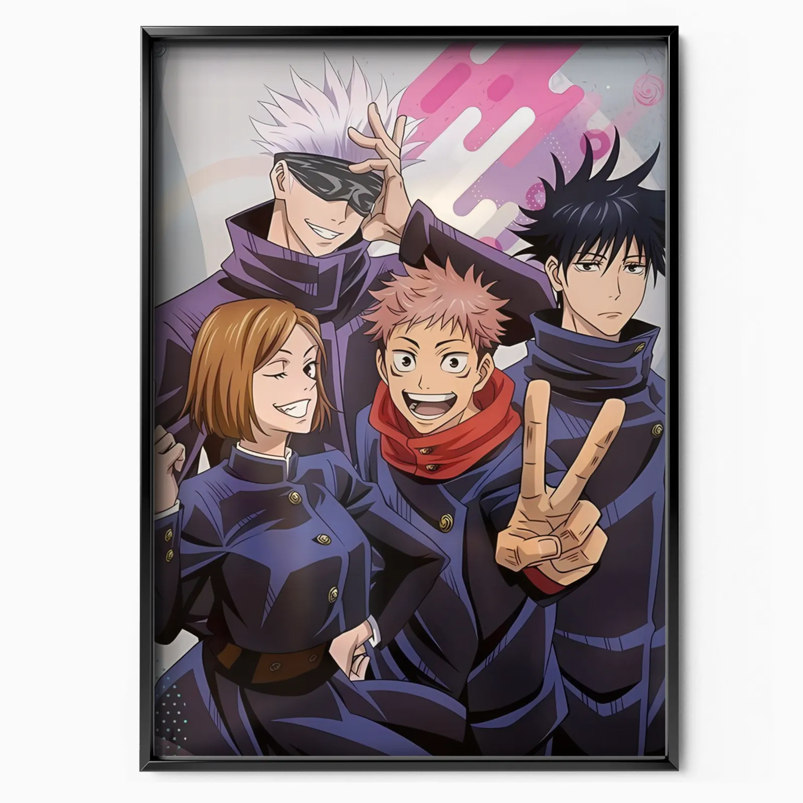 JUJUTSU KAISEN CHARACTERS poster