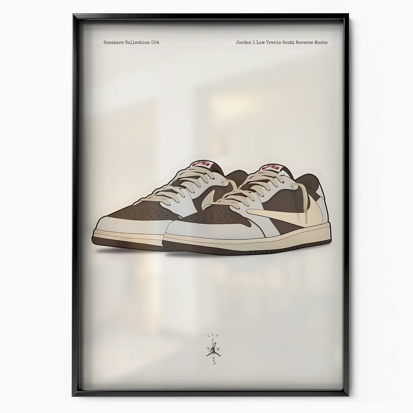 Travis Scott Reverse Mocha poster