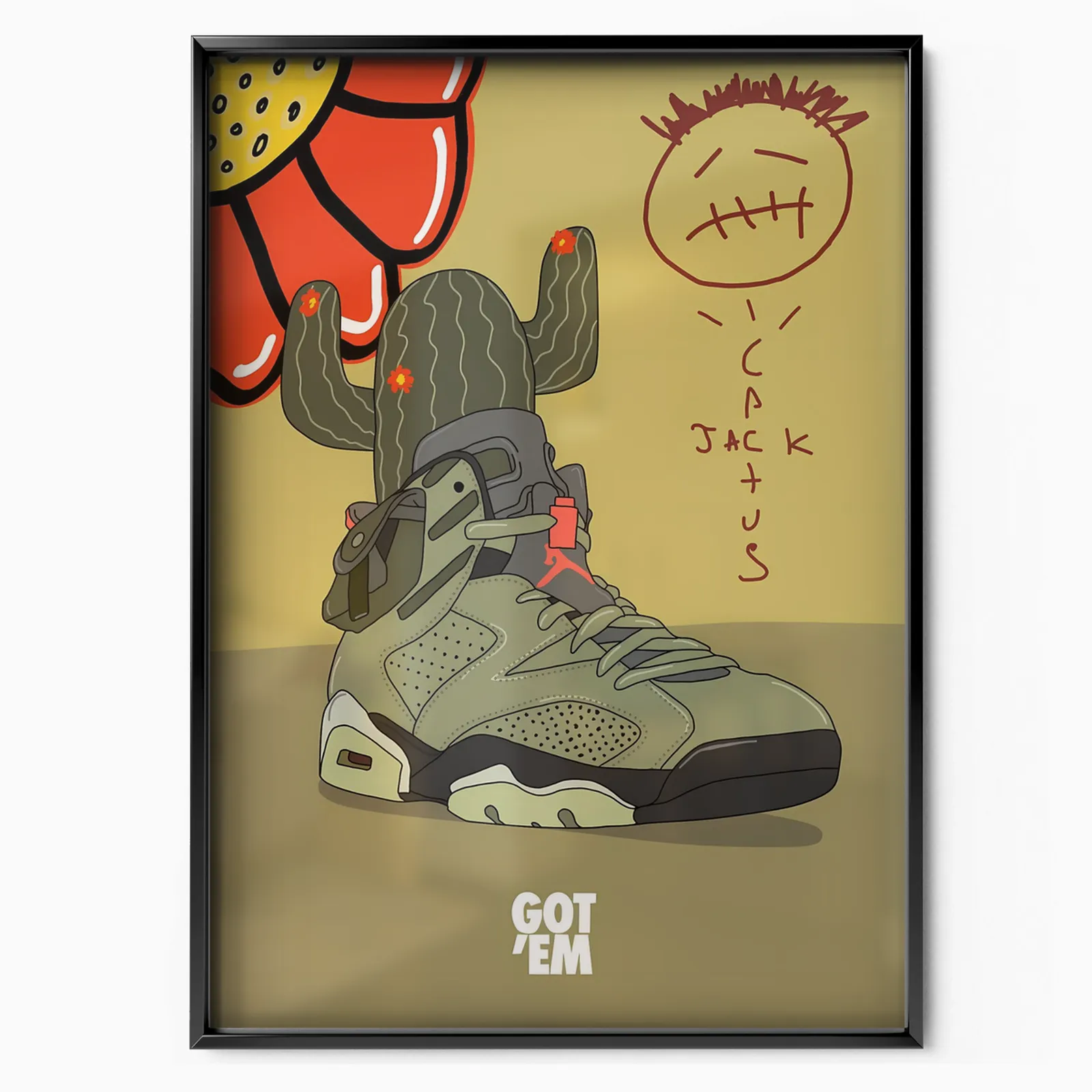 Jordan x Travis Scott poster