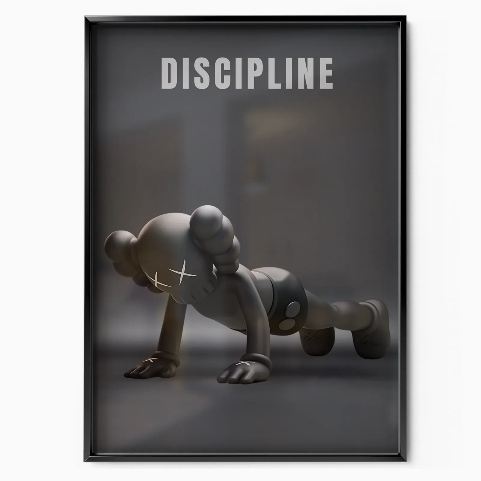 Muscu Discipline poster, museum grade matte print