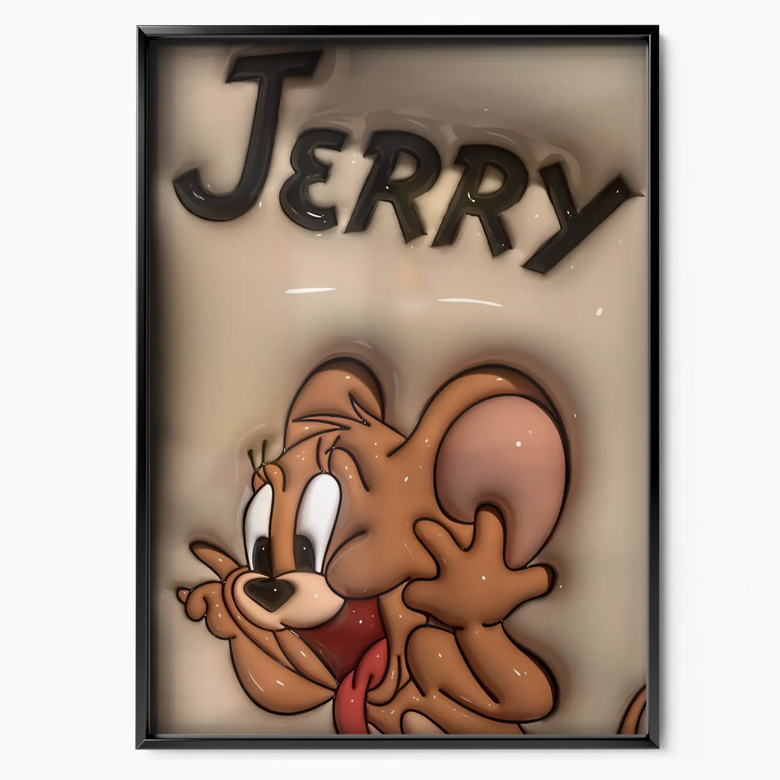 Jerry Slick poster, museum grade matte print
