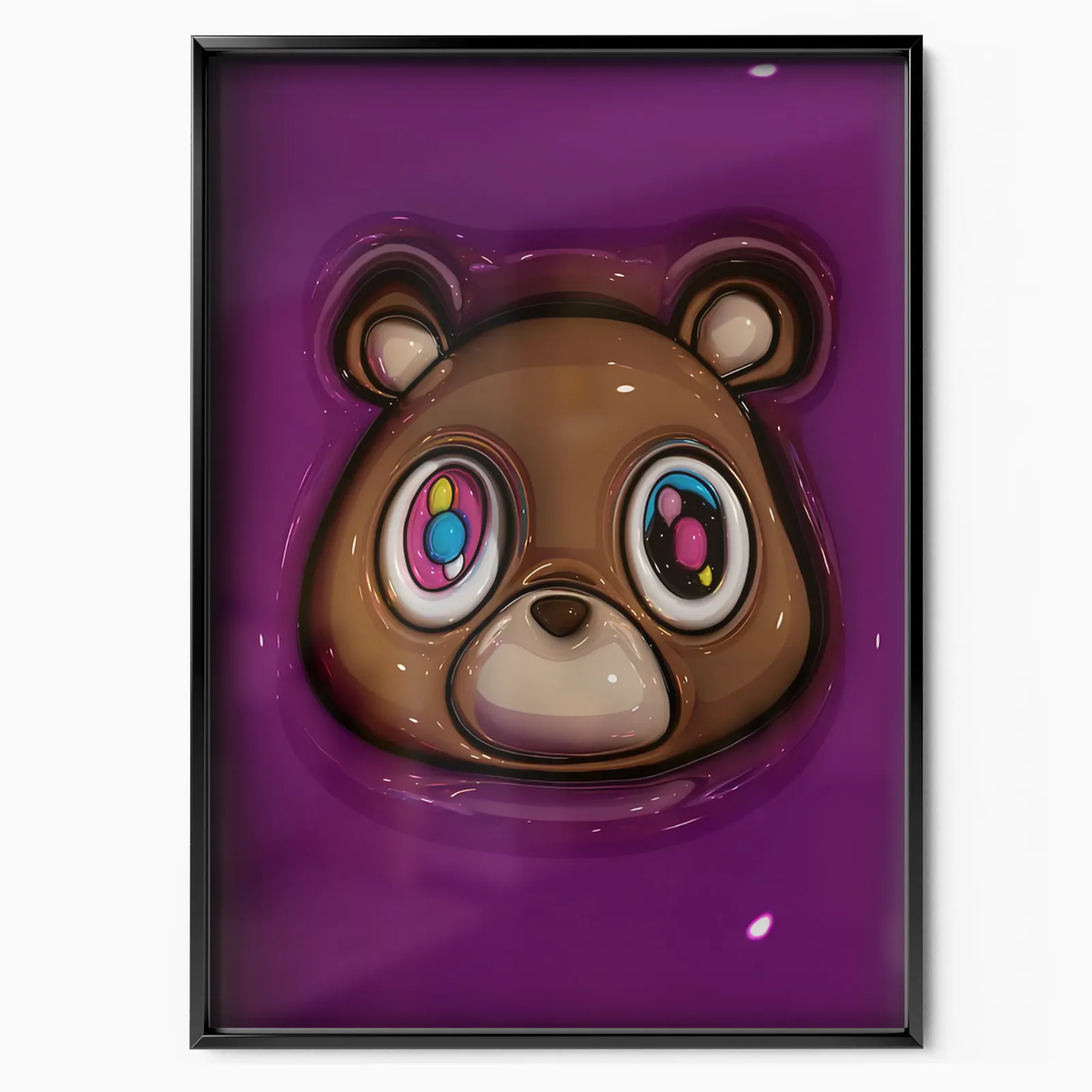 Dropout Bear Slick poster, museum grade matte print