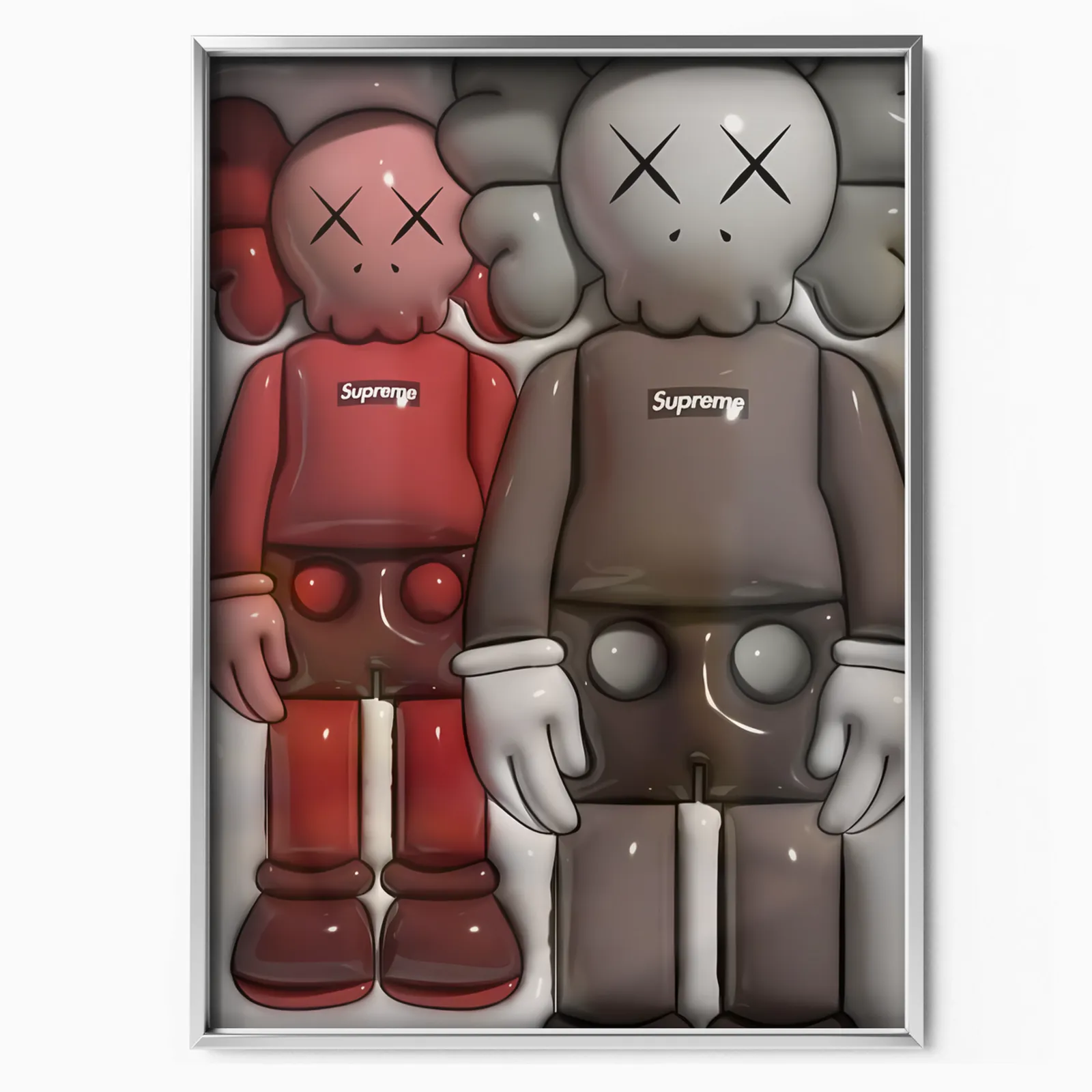 ABE　ポスター　( kaws ape パロディ 現代アート Supreme KAWS X SUPREME Poster – from 7.95€ | Free Shipping