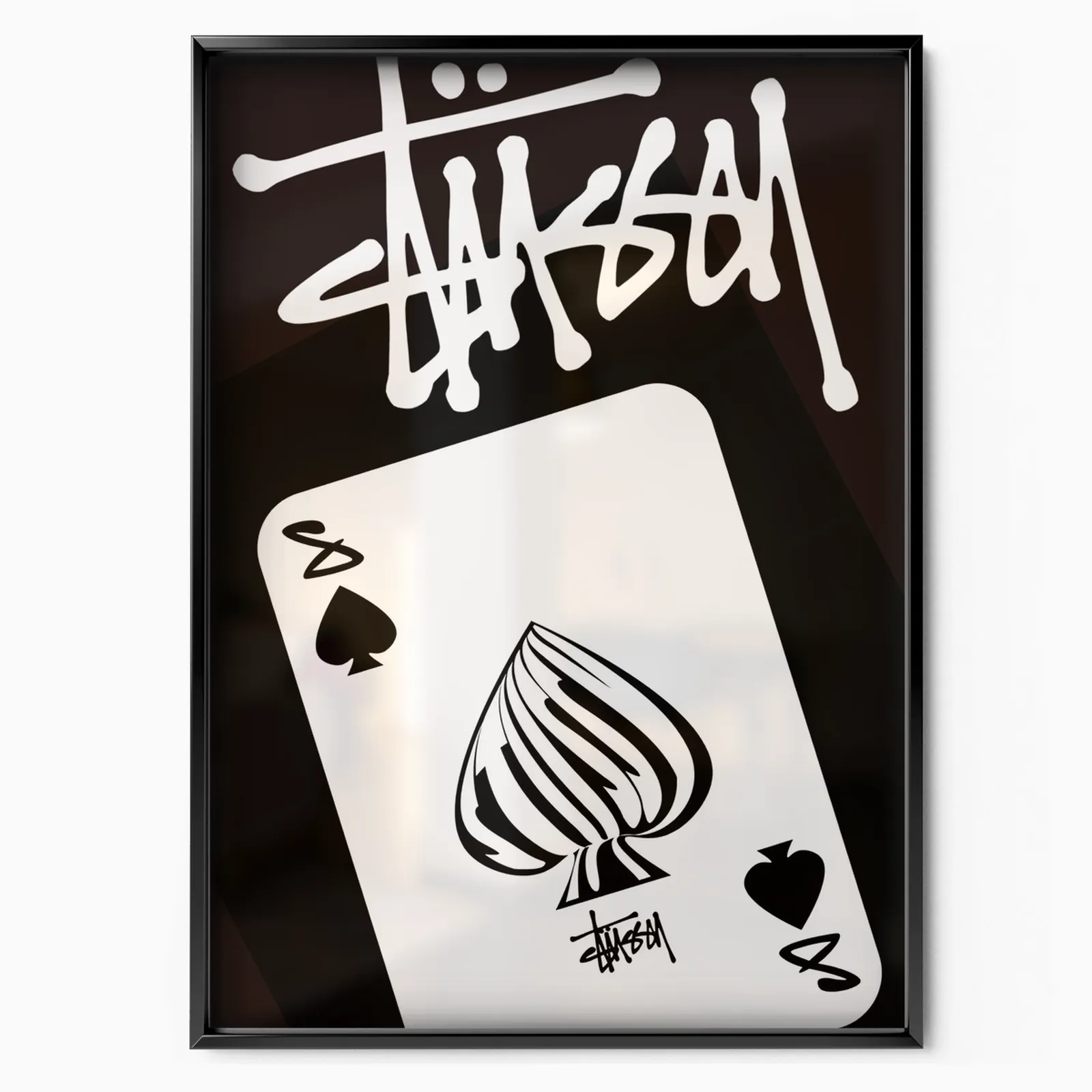 Street Card poster, museum grade matte print