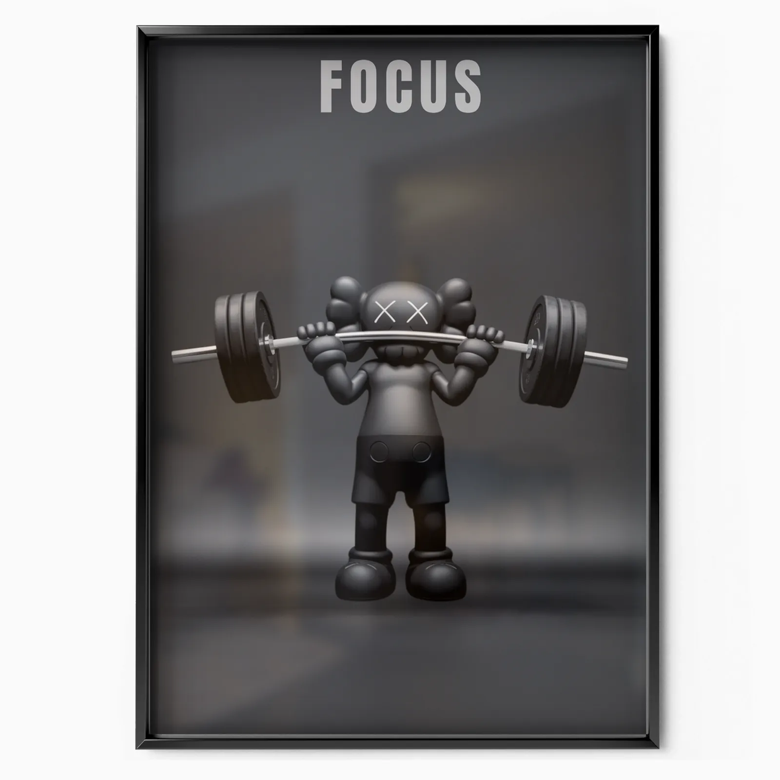 Muscu Focus poster, museum grade matte print