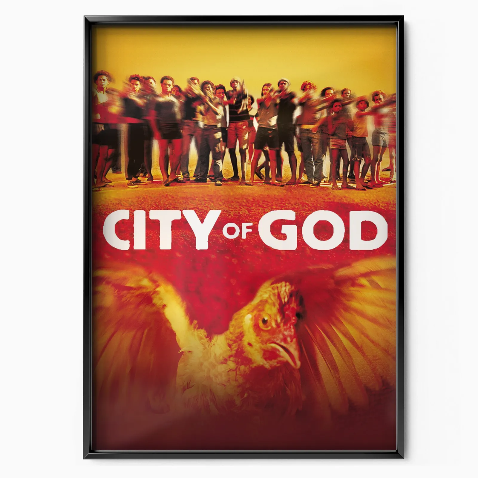 City of God the movie poster, museum grade matte print