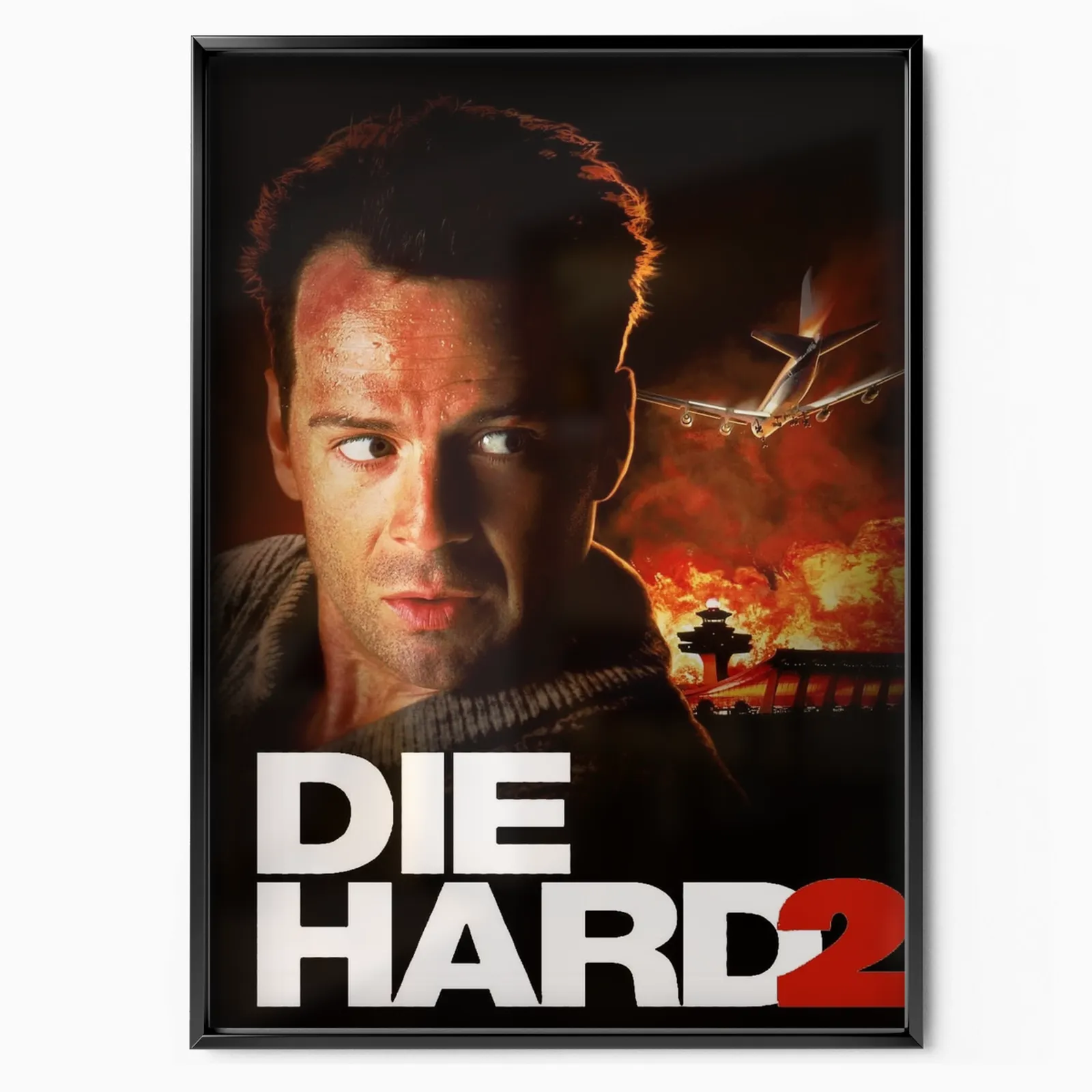 Die Hard 2 poster, museum grade matte print