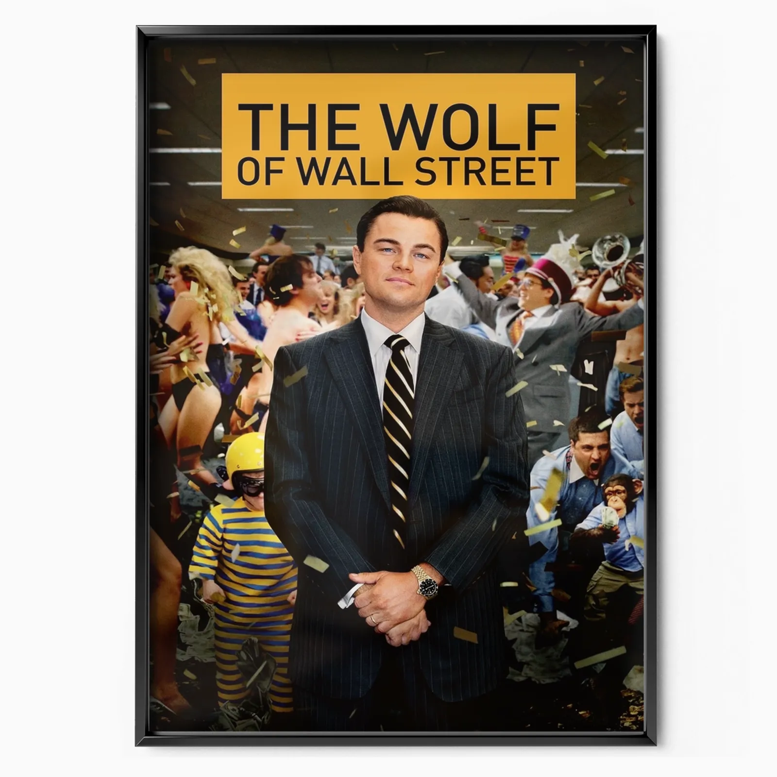 Wall Street Excess poster, museum grade matte print