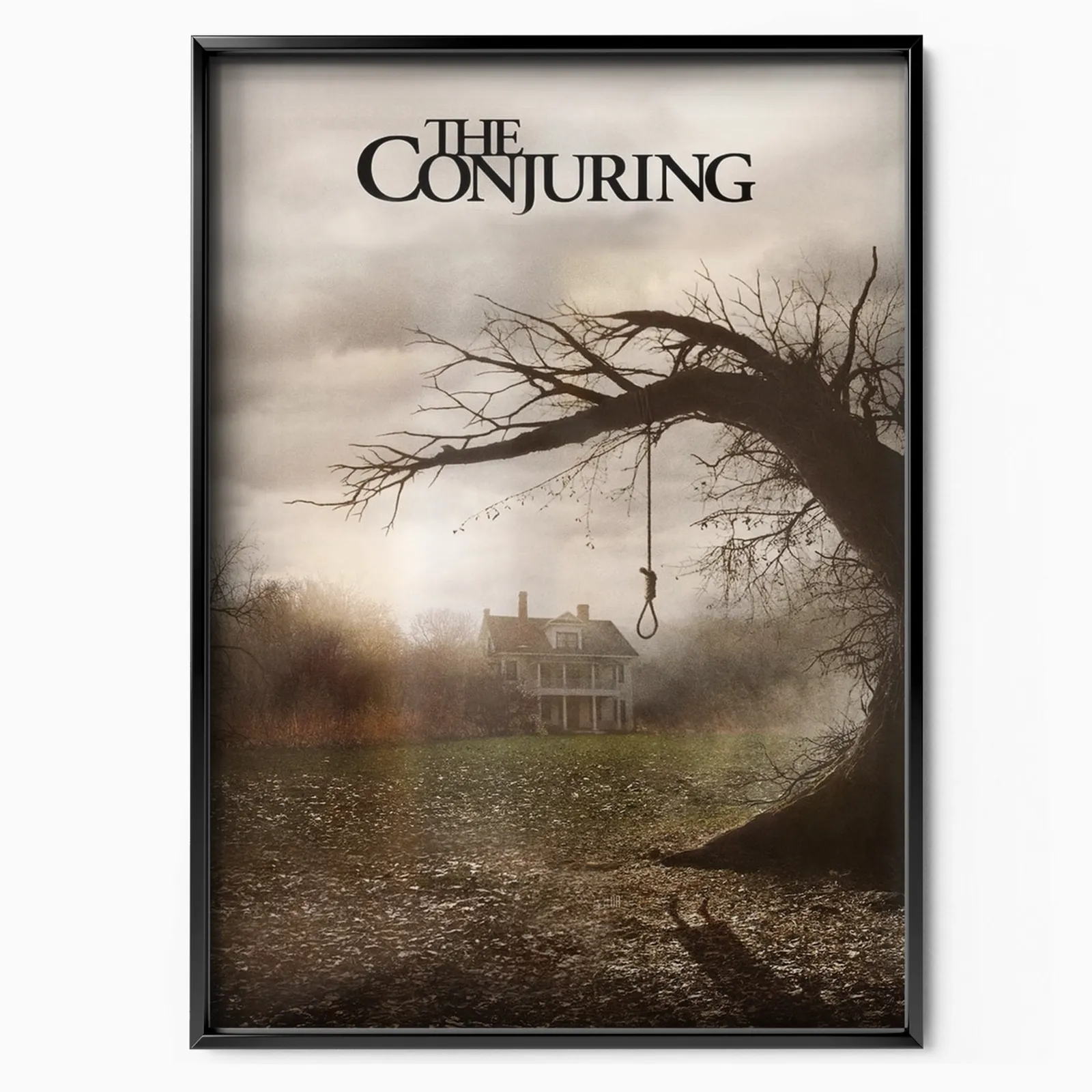 The Conjuring poster, museum grade matte print