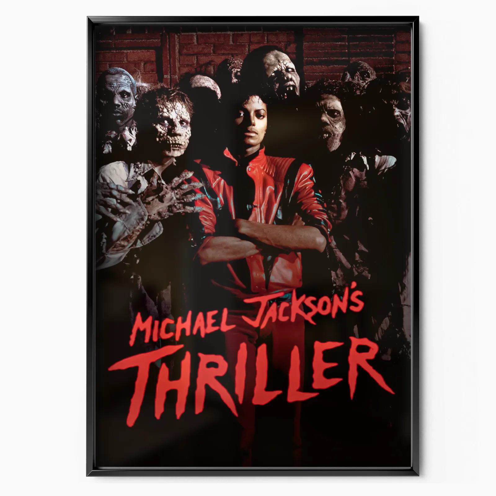 Michael Jackson's Thriller poster, museum grade matte print