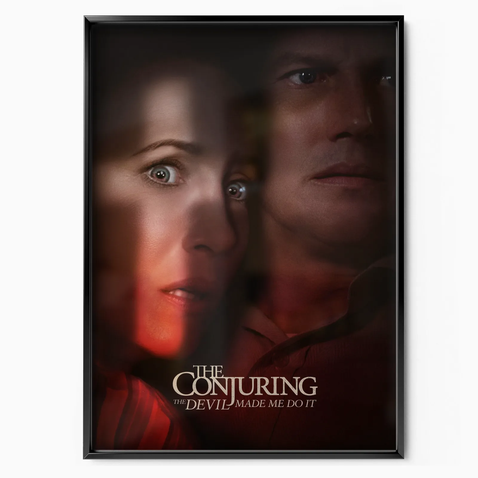 The Conjuring The Devil Made Me Do It poster, museum grade matte print
