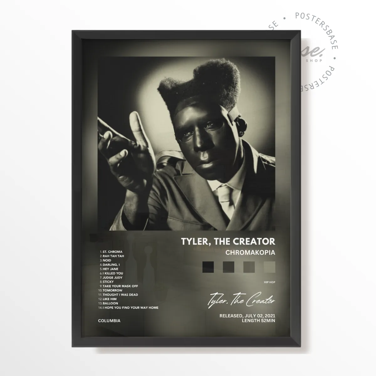 Tyler, The Creator 'Chromakopia' poster, museum grade matte print