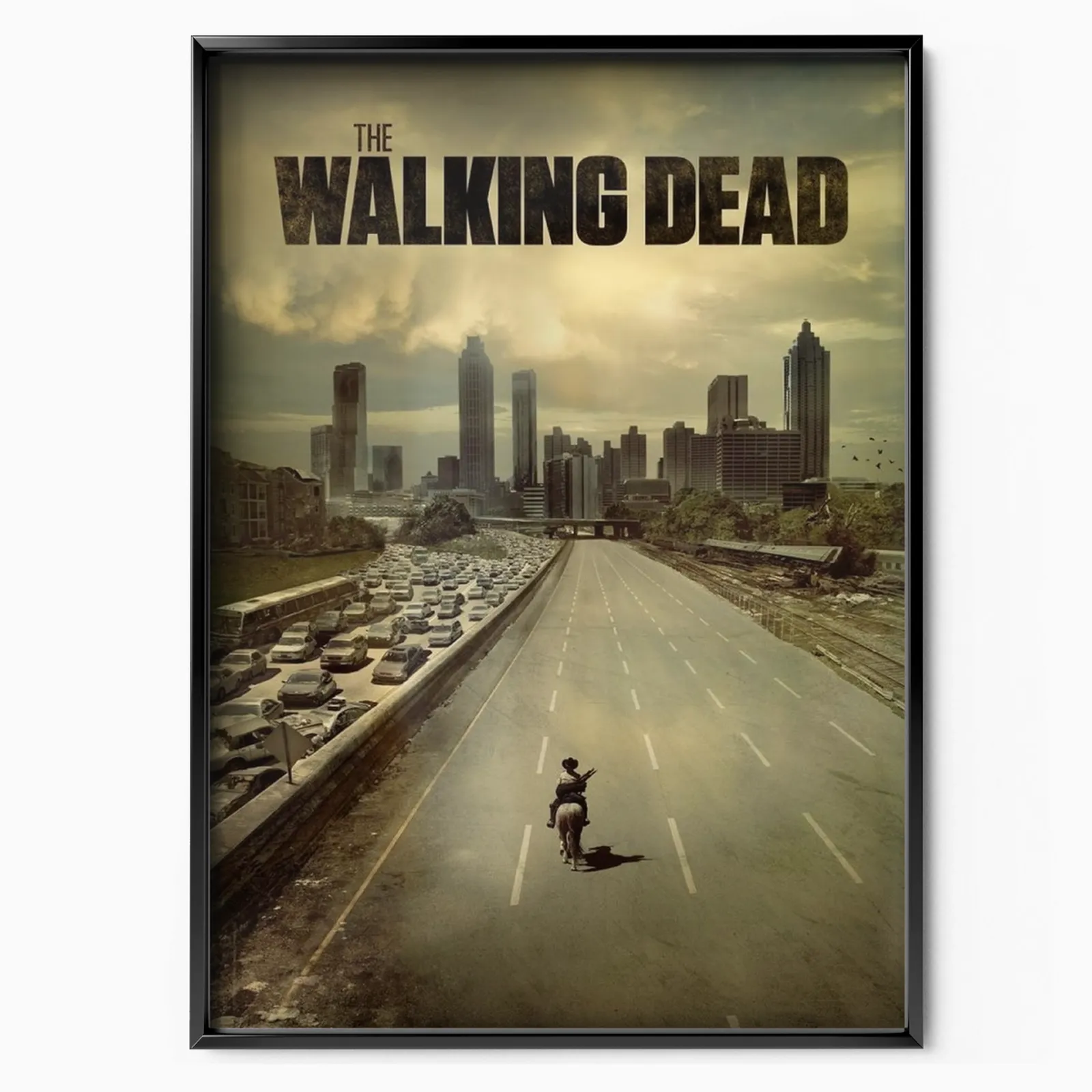 Undead Apocalypse poster, museum grade matte print