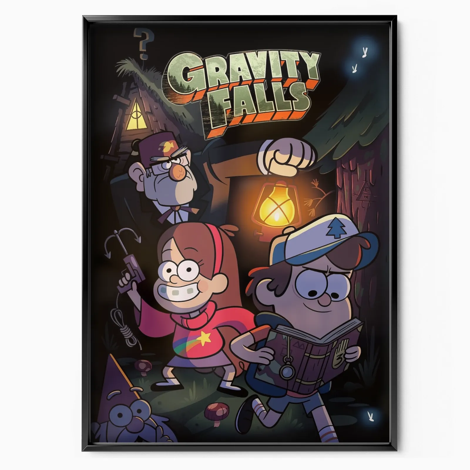 Mystery Forest Cousins poster, museum grade matte print