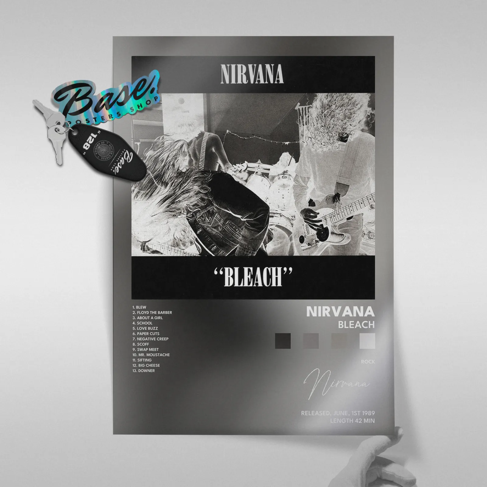 nirvana Bleach poster Poster – from 6.95€ | Free Shipping