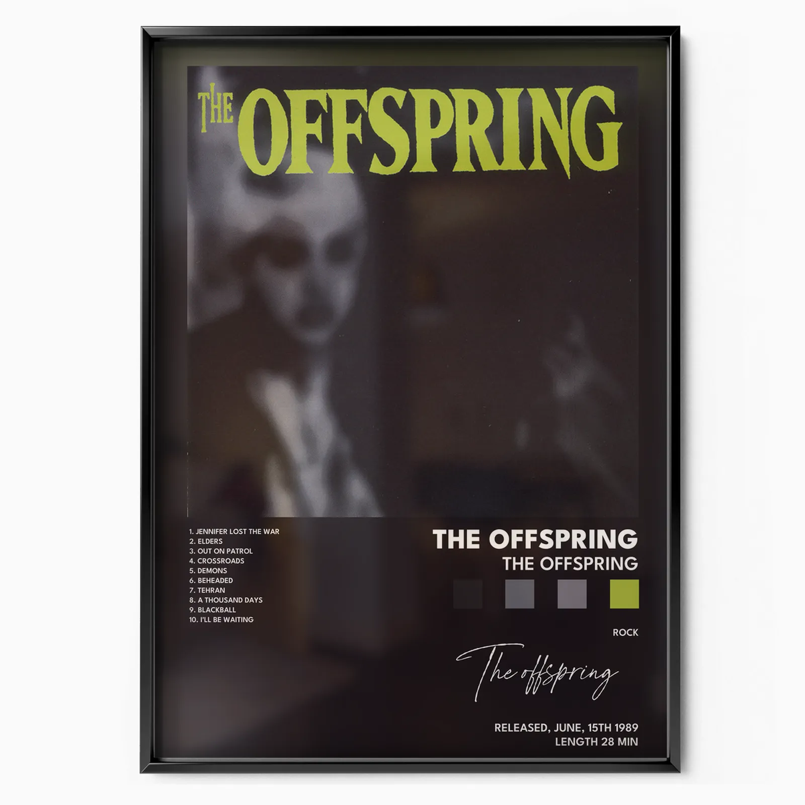 the offspring The Offspring poster poster, museum grade matte print