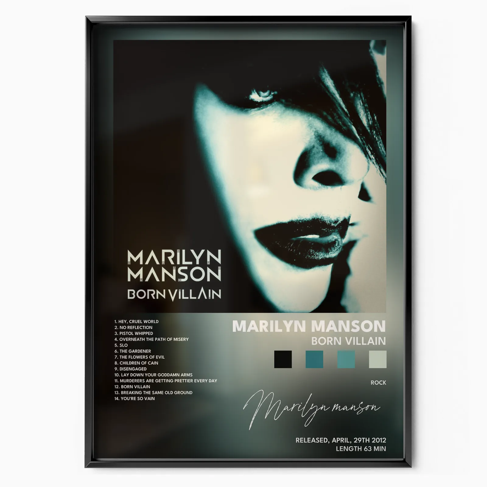 Born Villain poster