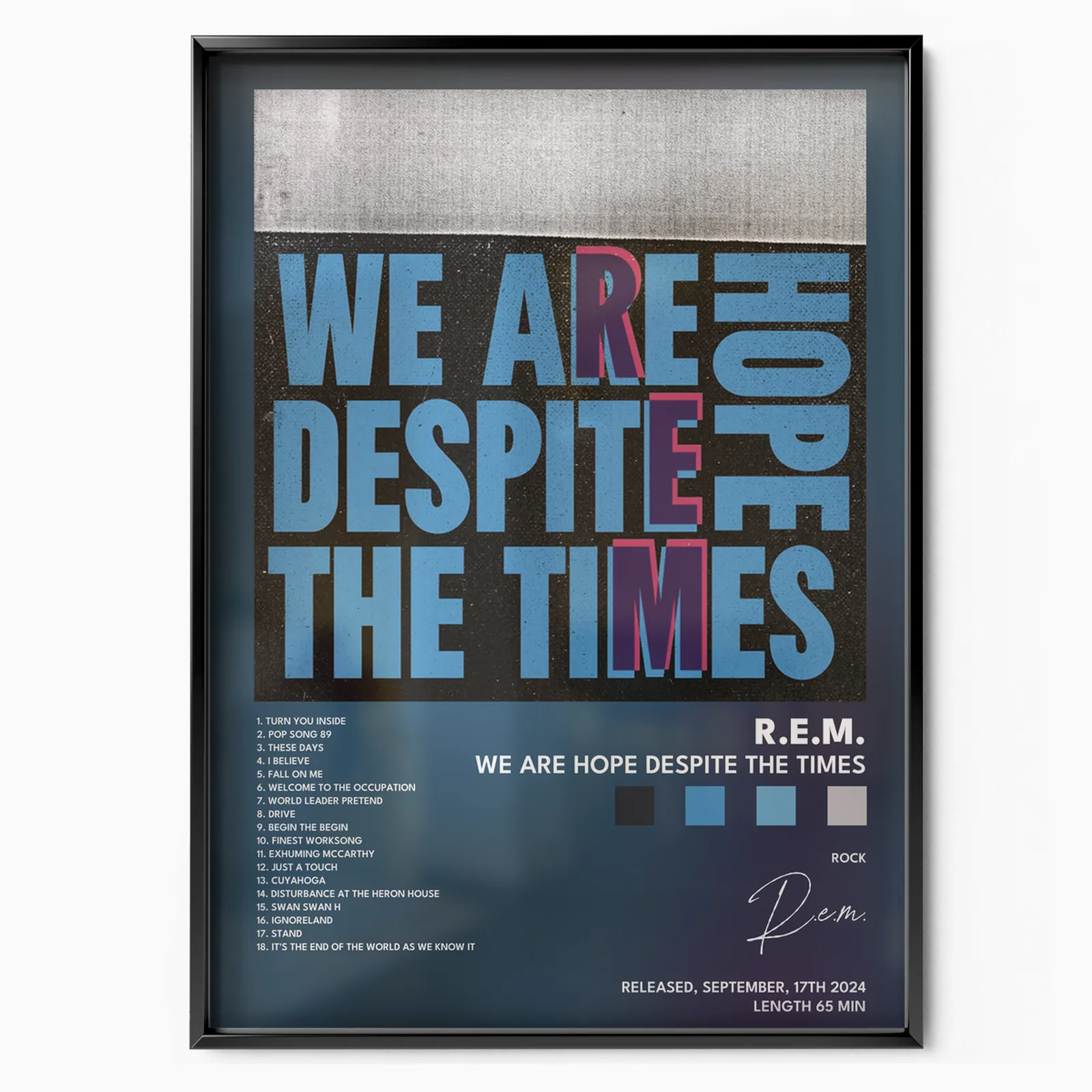 We Are Hope Despite The Times poster