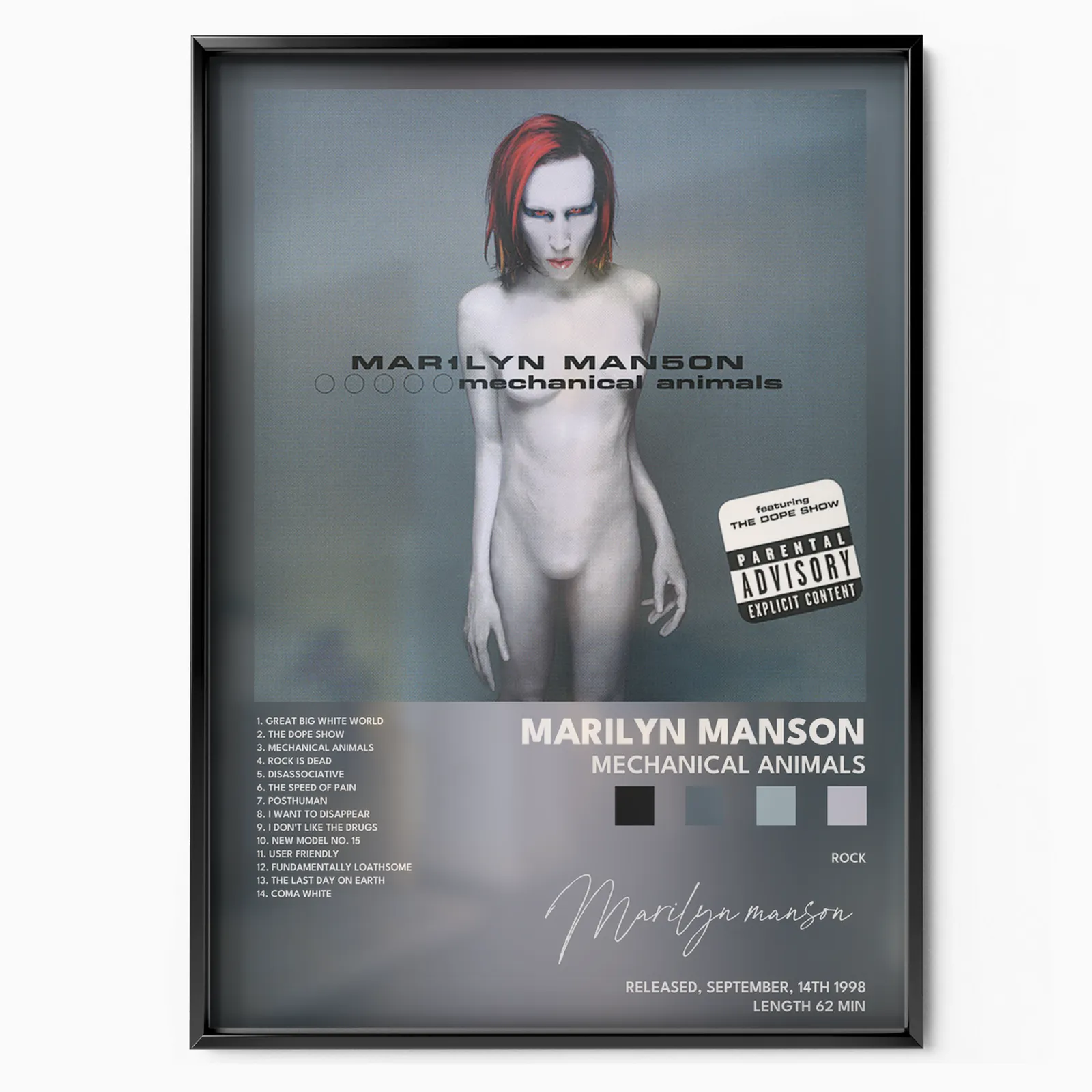 Mechanical Animals poster