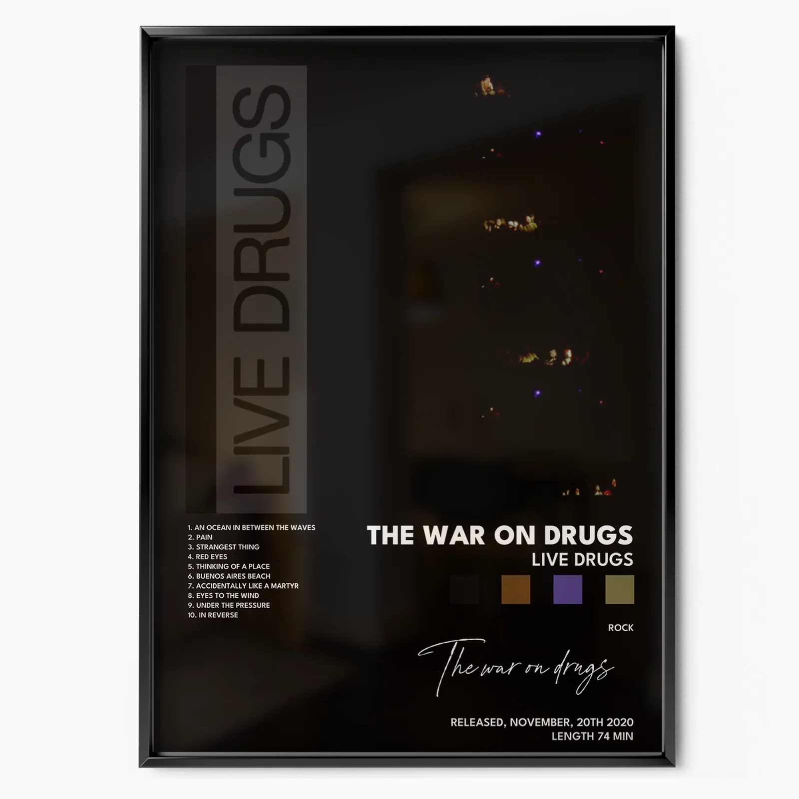 LIVE DRUGS poster