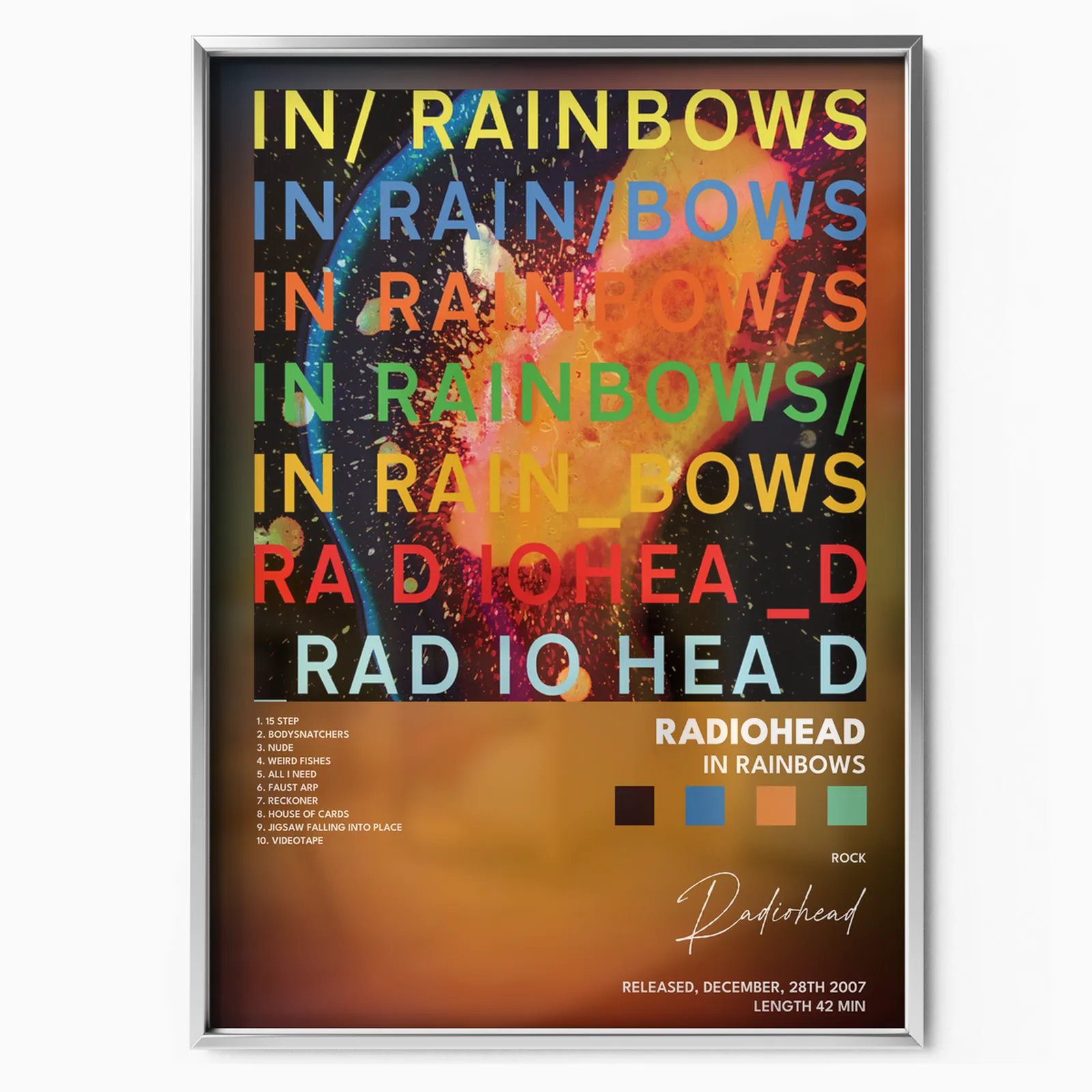 Radiohead In Rainbows Poster – from 6.95€ | Free Shipping