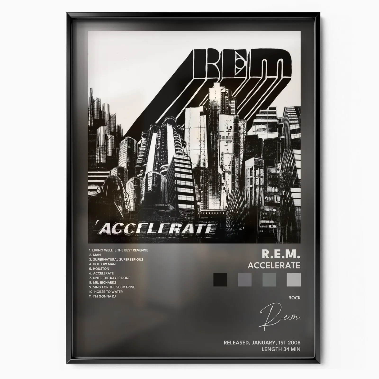 Accelerate poster