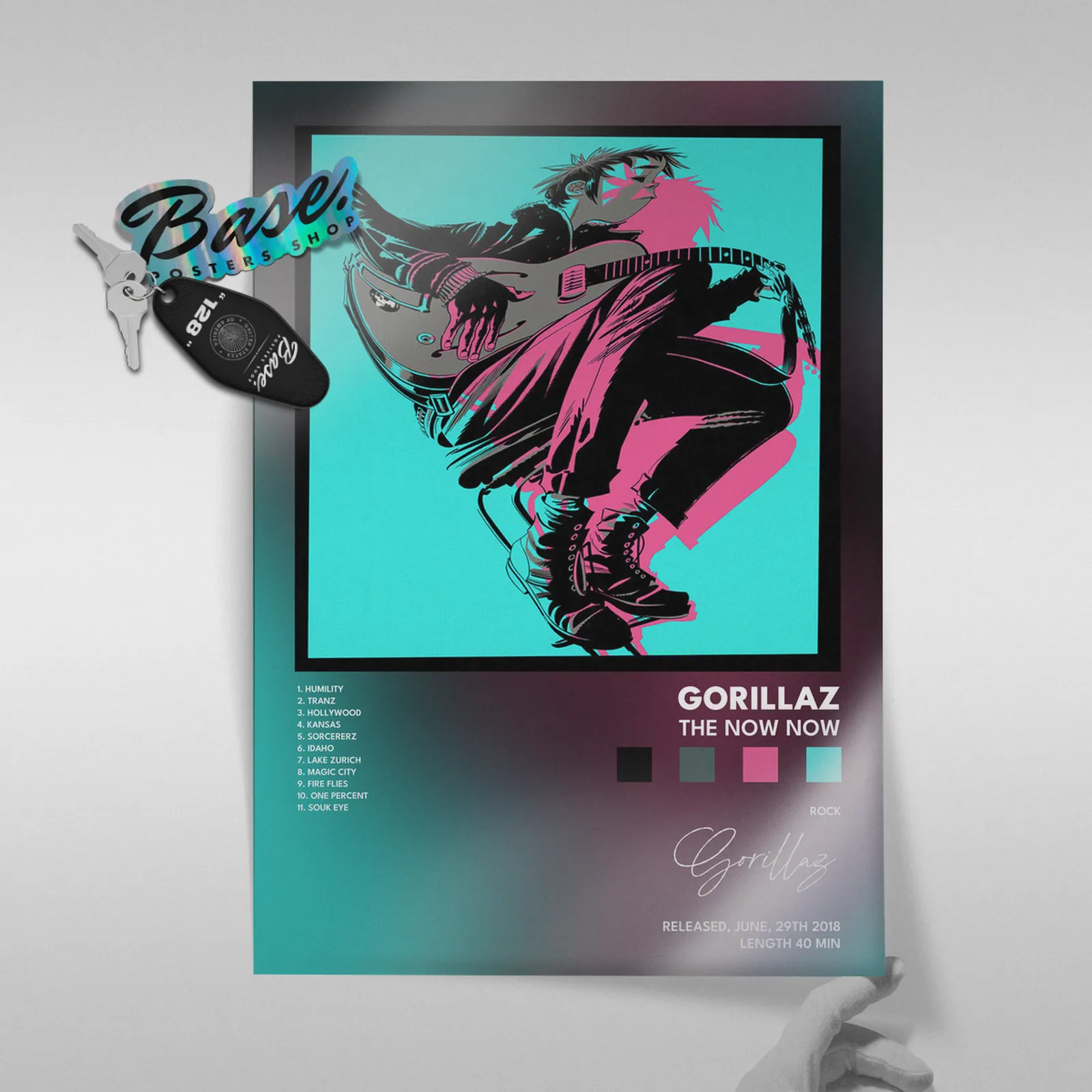 Gorillaz The Now Now Poster – from 6.95€ | Free Shipping
