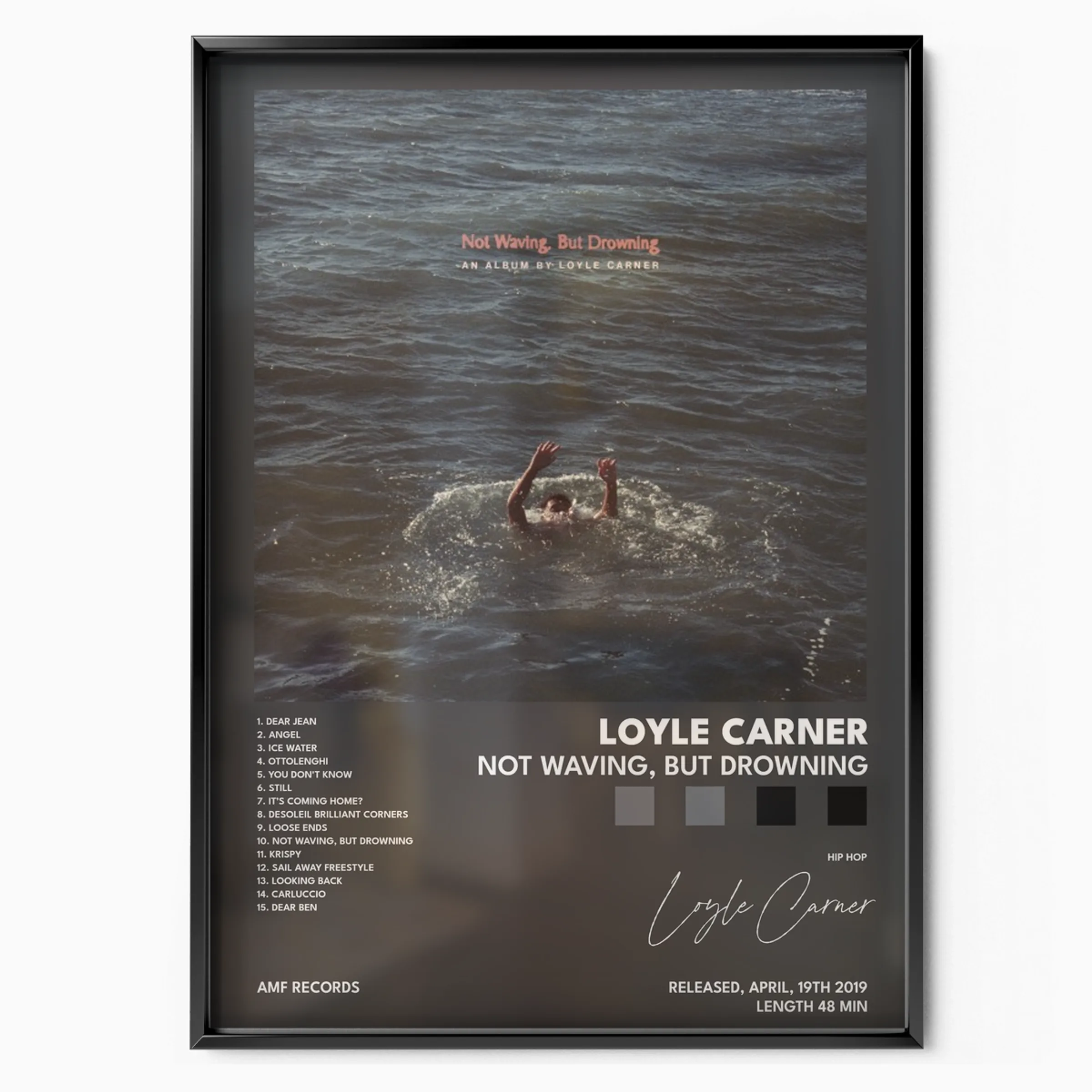 Not Waving, but Drowning poster