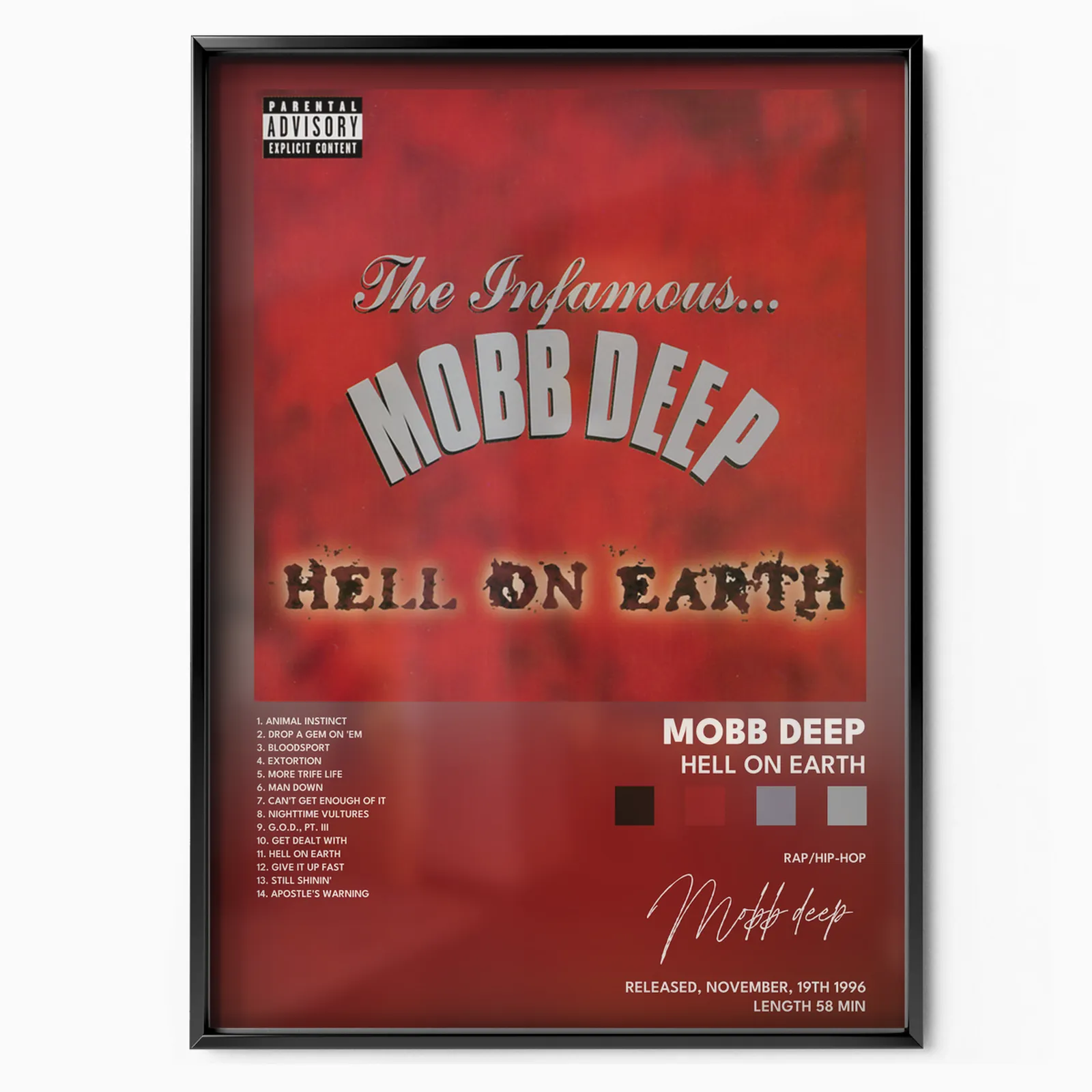Hell On Earth poster
