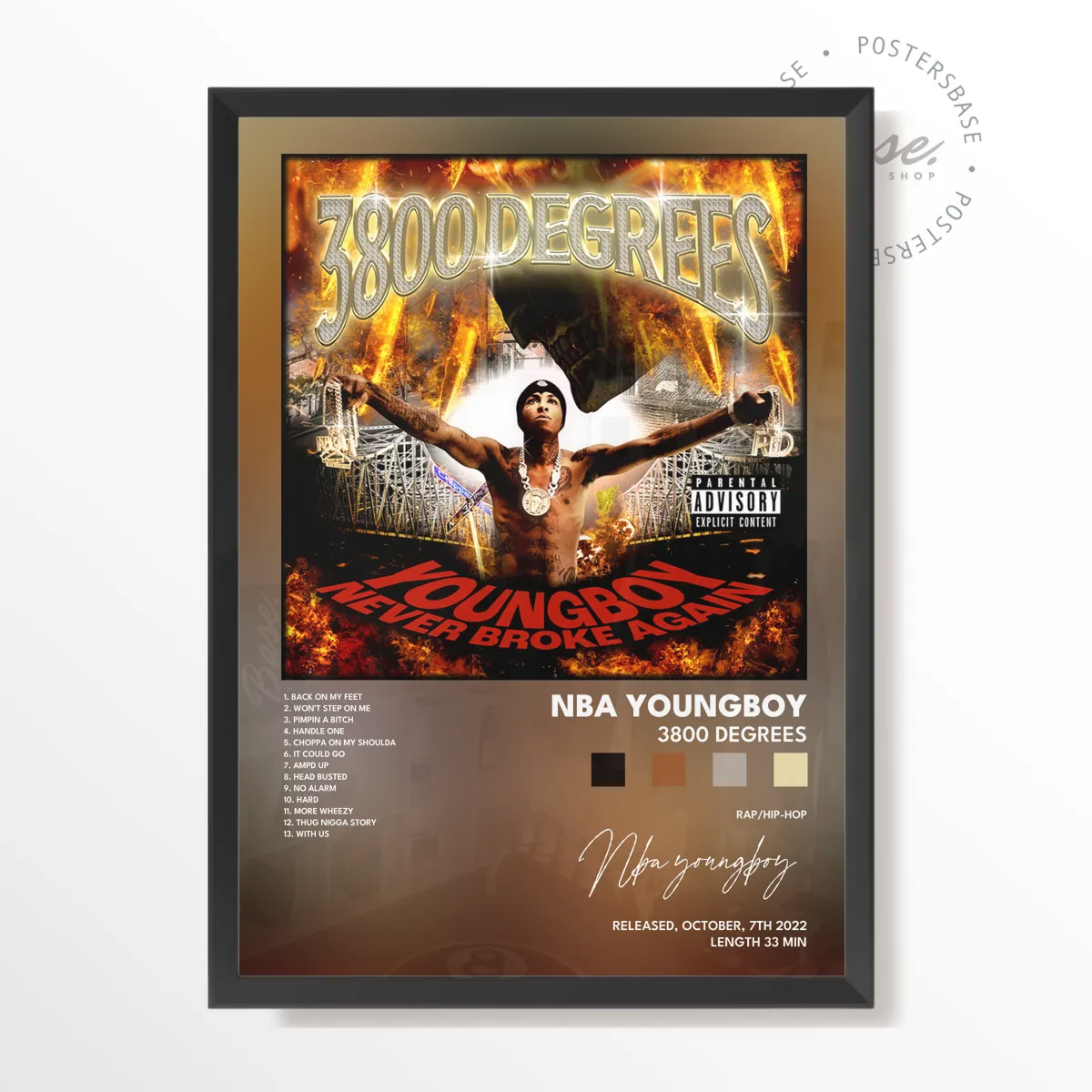 3800 Degrees poster
