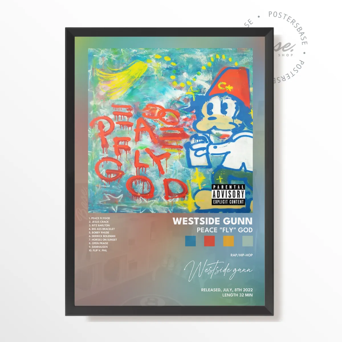 Peace Fly God poster