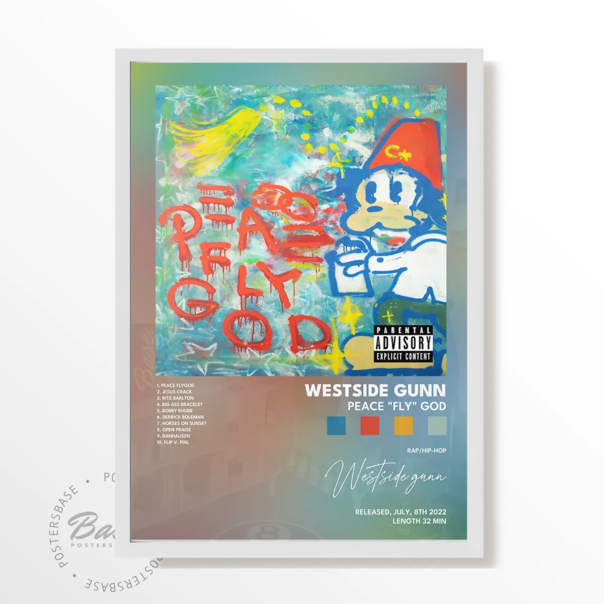 westside gunn Peace Fly God poster – from 6.95€ | Free Shipping