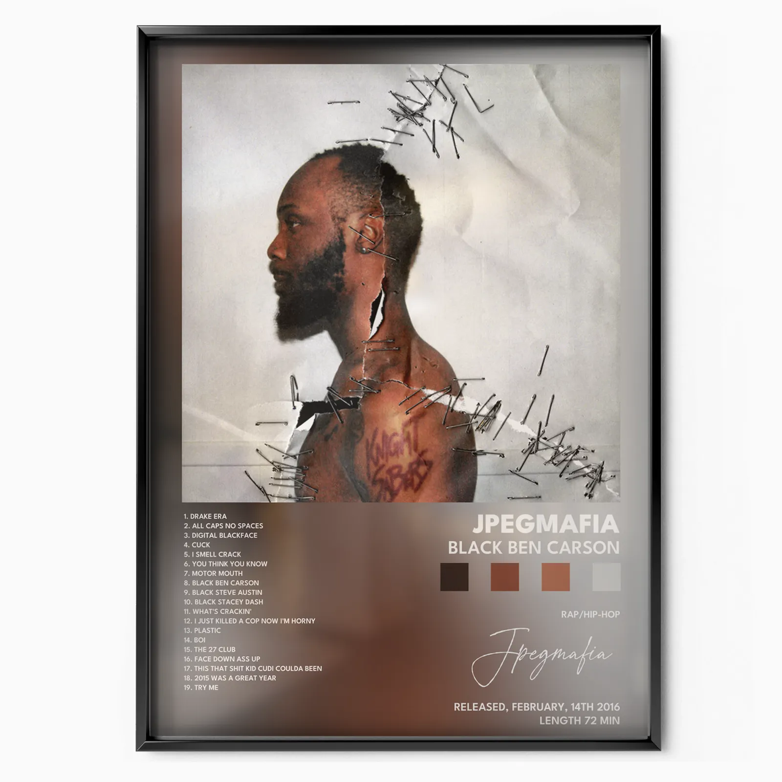 Black Ben Carson poster