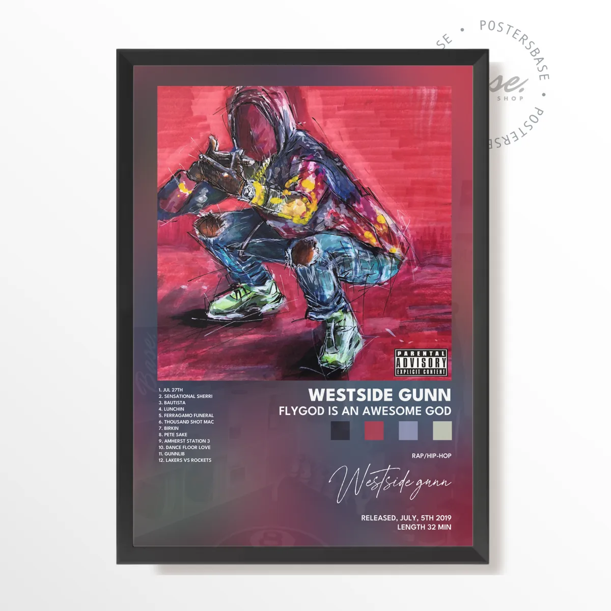 Flygod Is An Awesome God poster