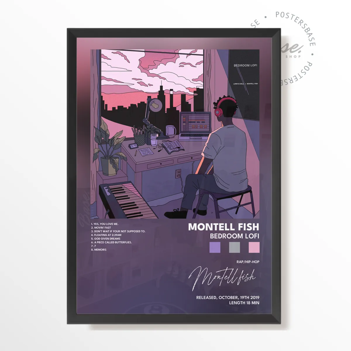 Bedroom Lofi poster