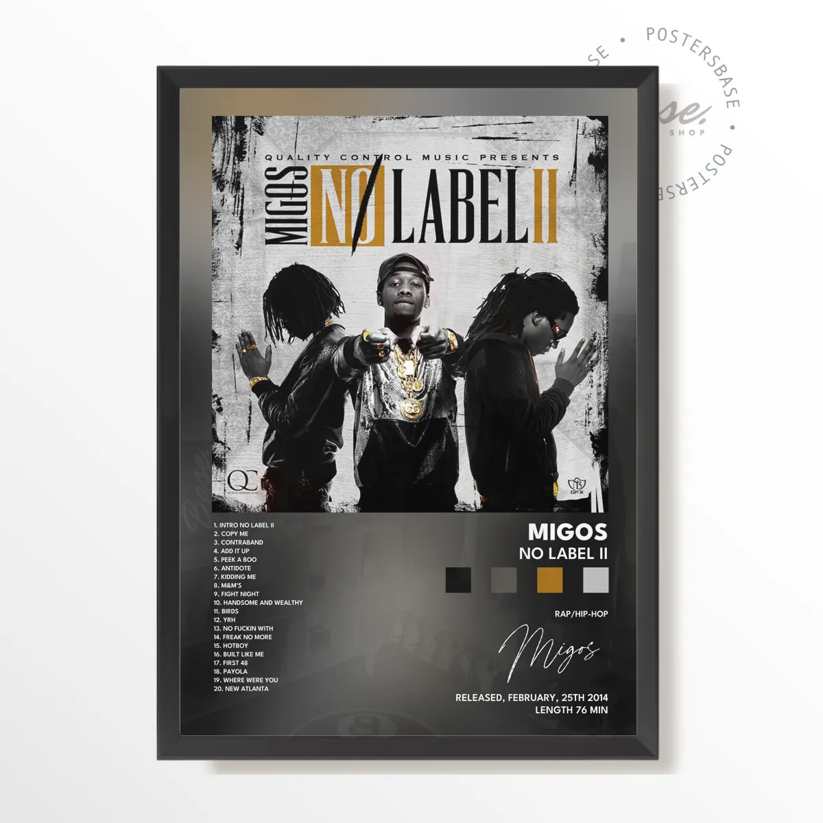 No Label II poster