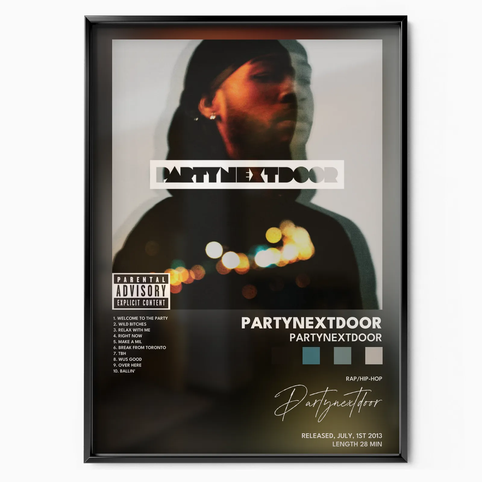 PARTYNEXTDOOR poster