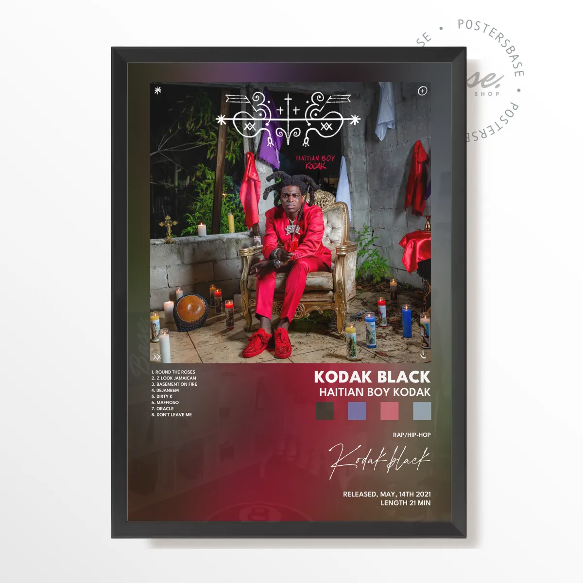 Haitian Boy Kodak poster