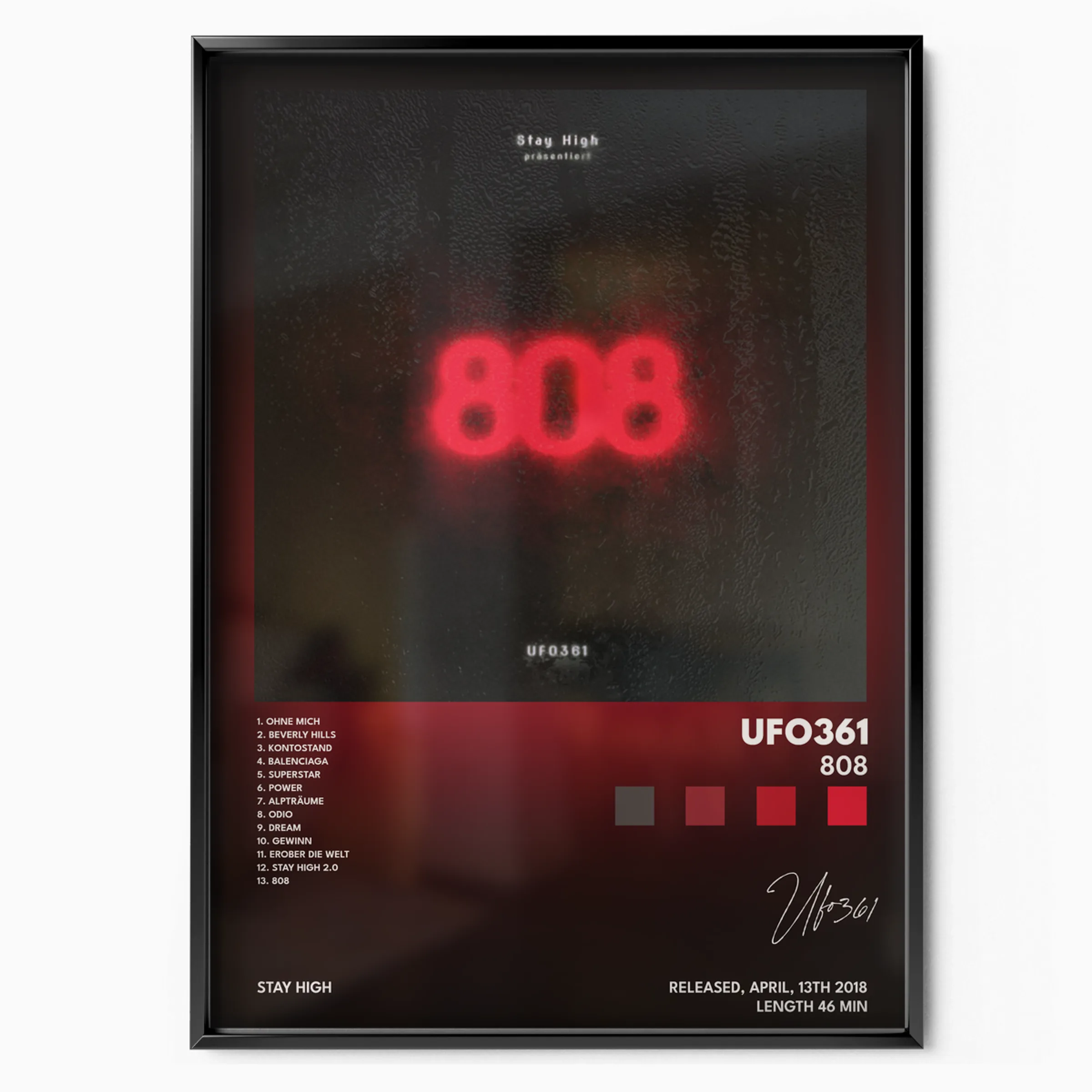 ufo 361 808 poster poster, museum grade matte print