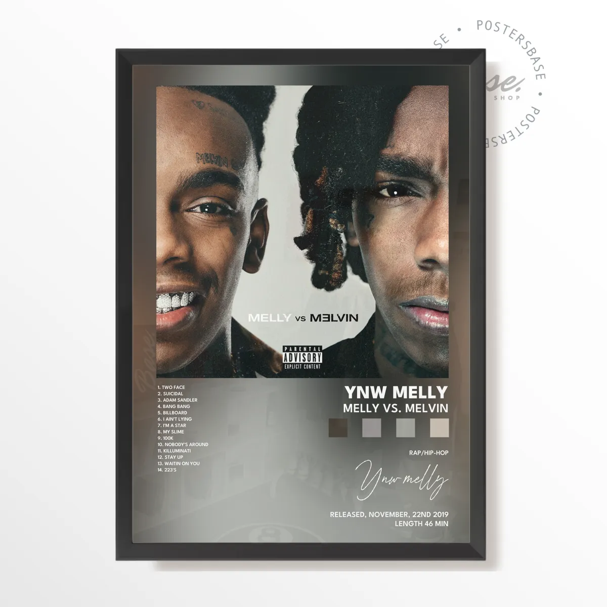 Melly vs Melvin poster