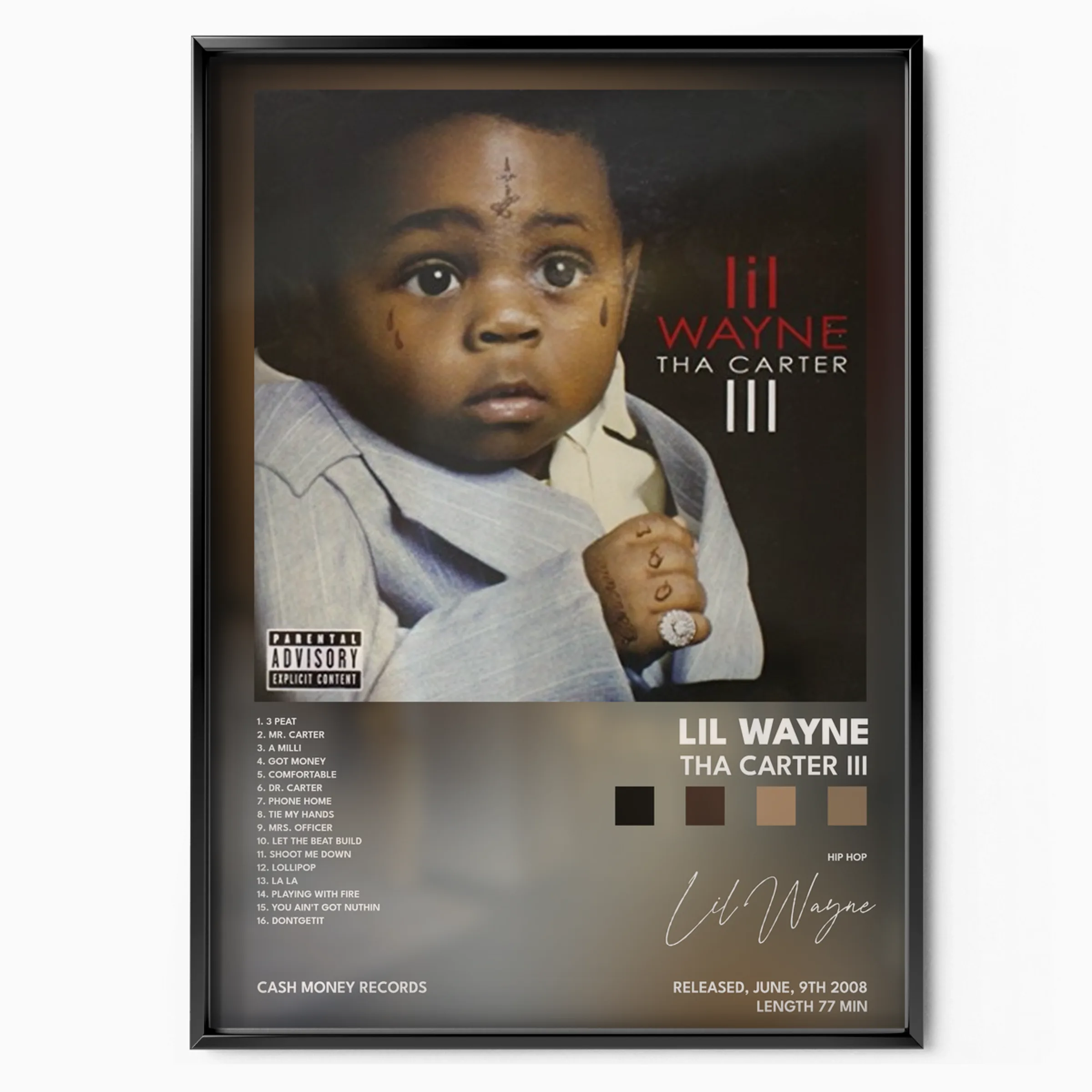Tha Carter III poster