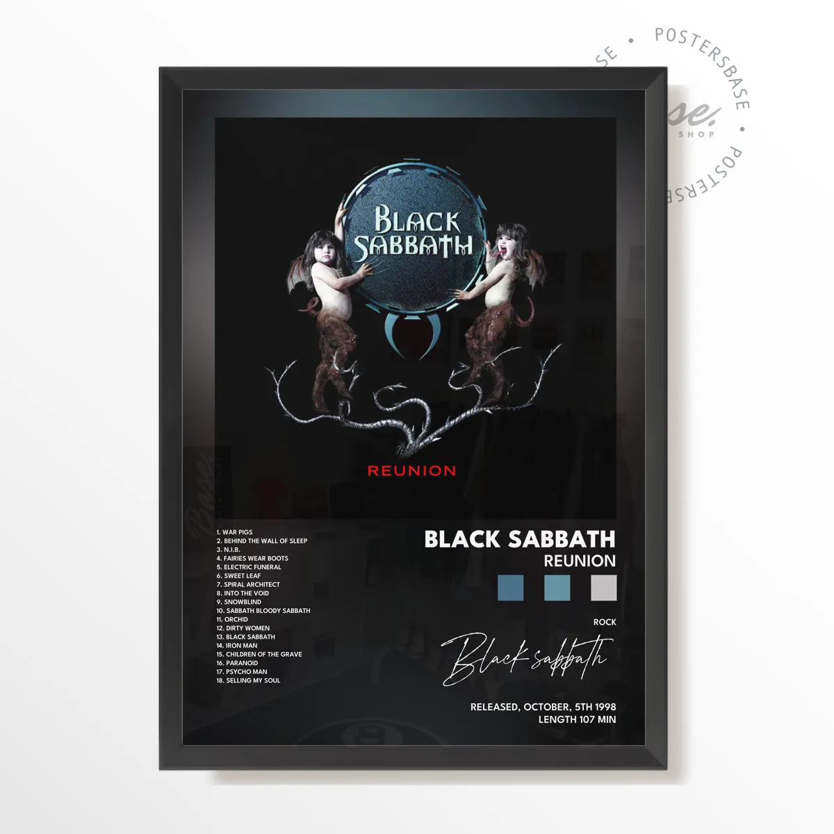 Reunion Album poster, museum grade matte print