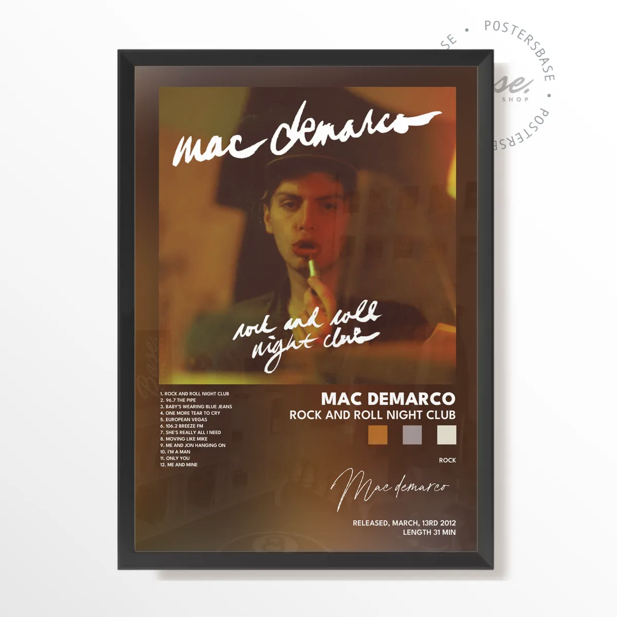 mac demarco Rock and Roll Night Club poster
