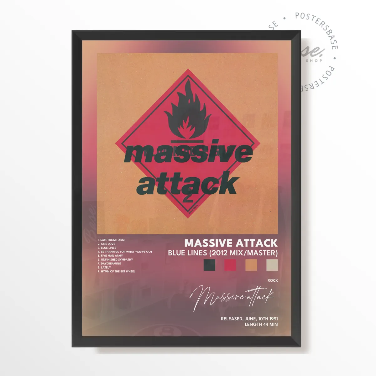 Blue Lines 2012 MixMaster poster