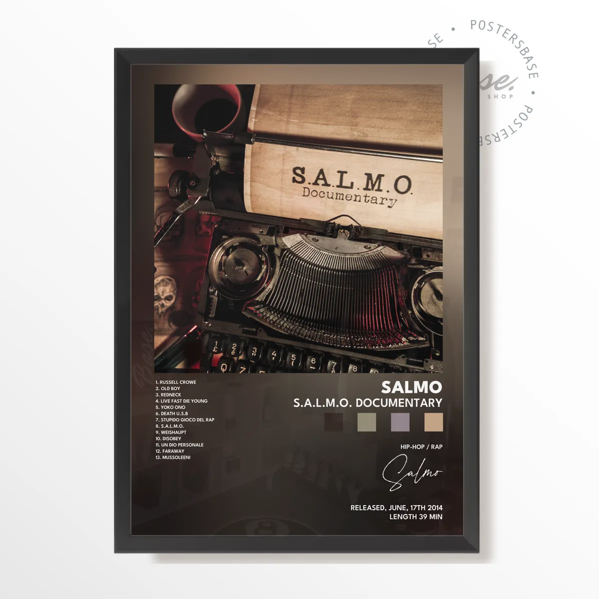 SALMO Documentary poster