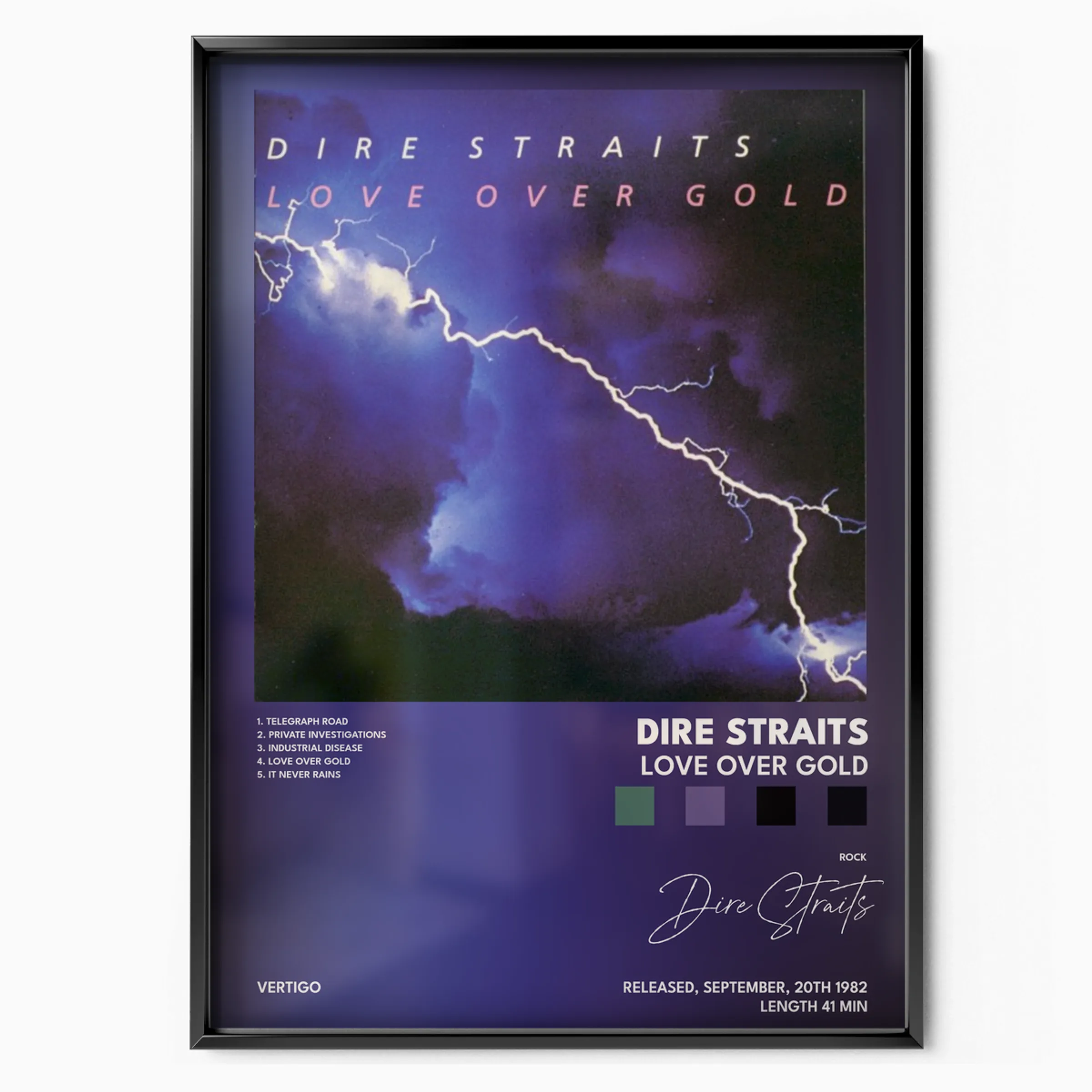Love Over Gold poster