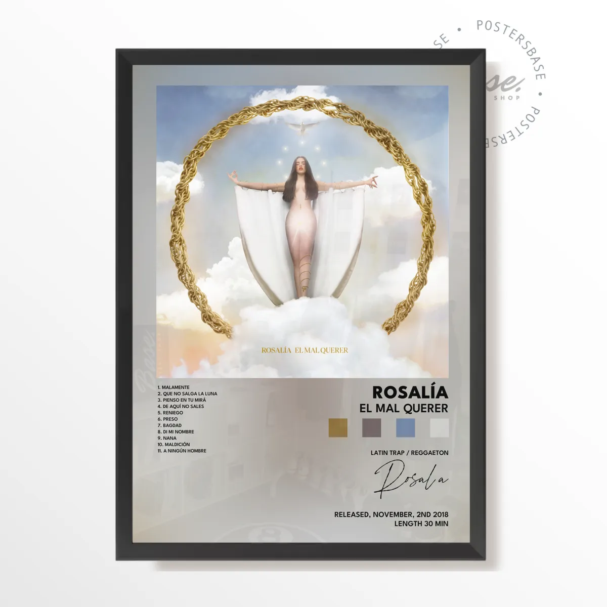 Rosalía El Mal Querer poster
