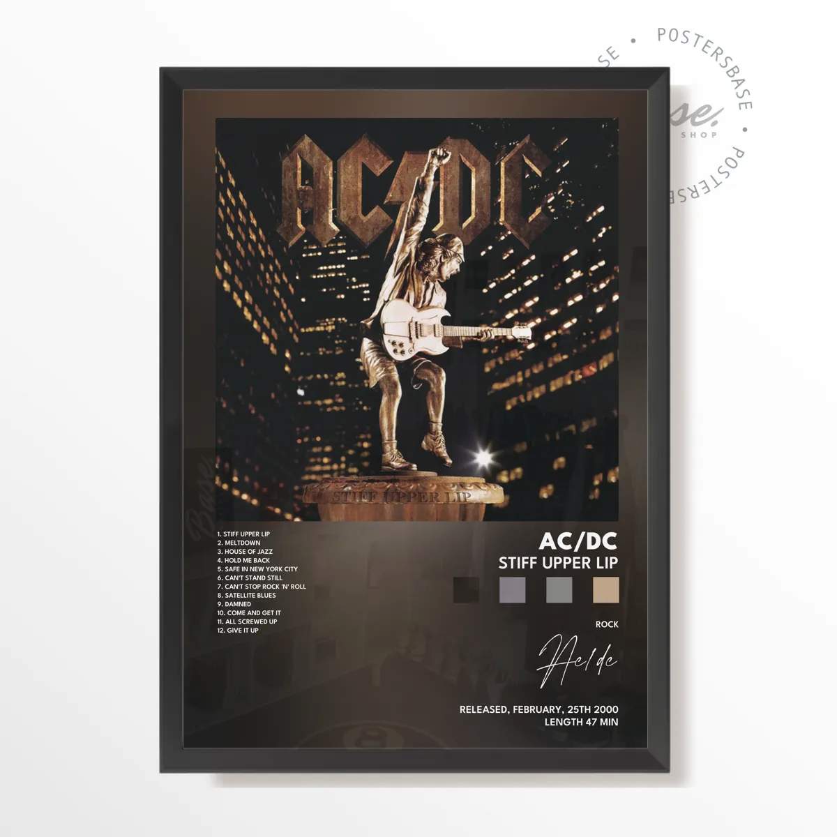 Stiff Upper Lip poster