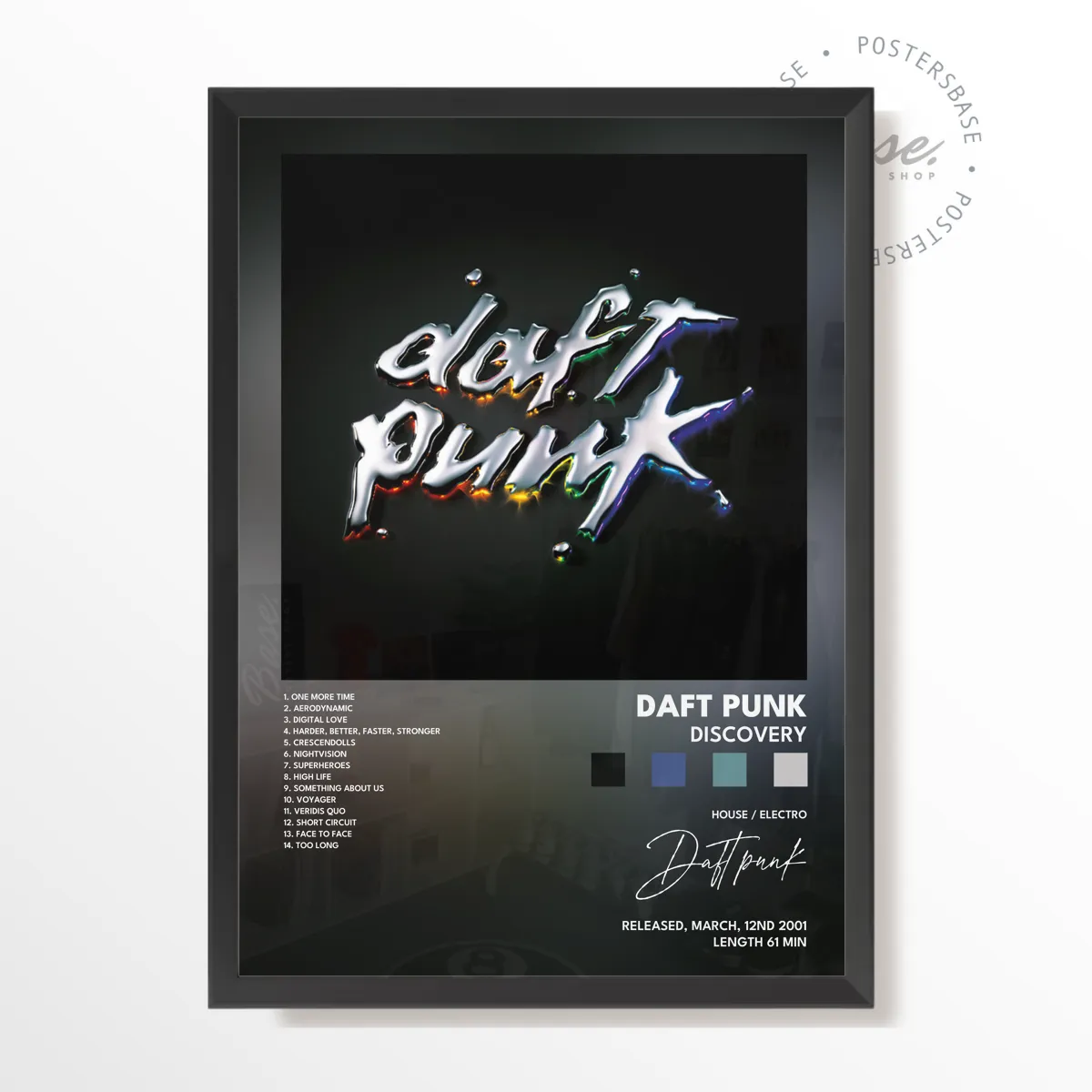 Discovery Album poster, museum grade matte print