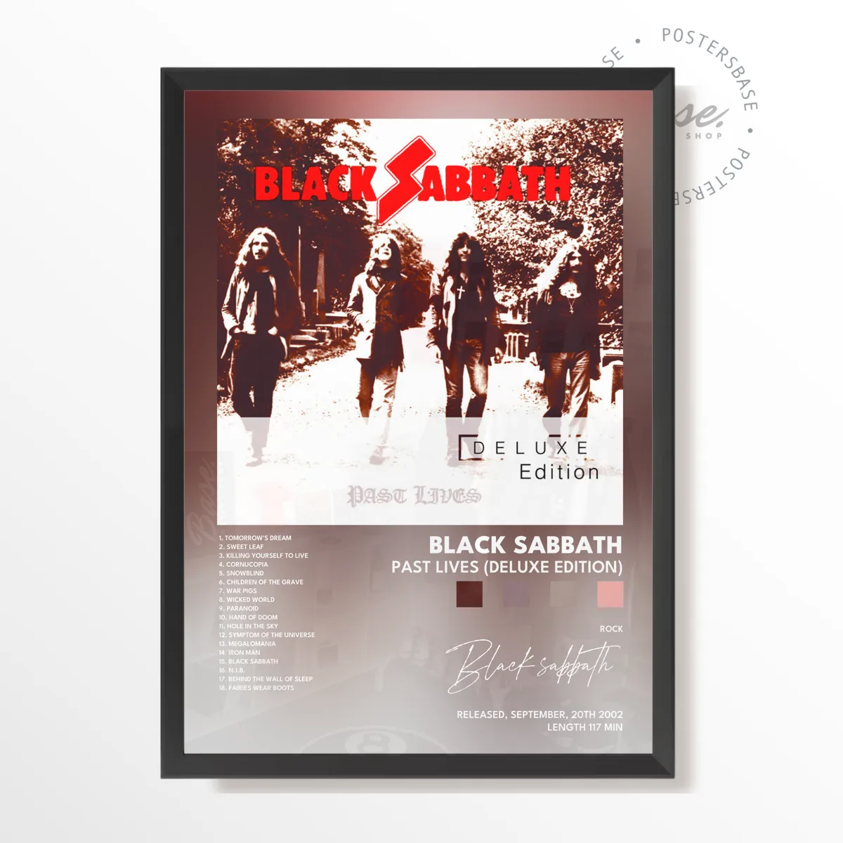 Past Lives (Deluxe Edition) Album poster, museum grade matte print